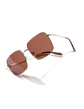 Lentes de sol Hawkers Royal Flush Polarized Gold Brown para mujer